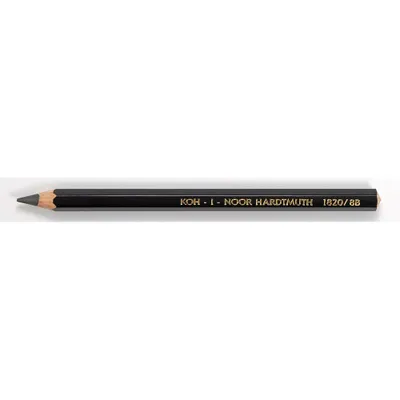 Produktbild von Koh-i-noor Graphitstift 8B, sechseckiger Schaft für präzisen Griff und Führung
