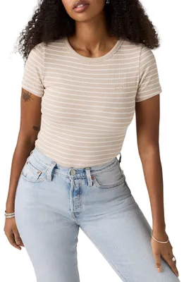 Produktbild von Levi's Hayes Tee Gemini Stripe Chateau Gray STR