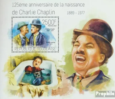 Produktbild von Briefmarken Togo 2014 Mi Block 930 (kompl. Ausgabe) postfrisch Charlie Chaplin