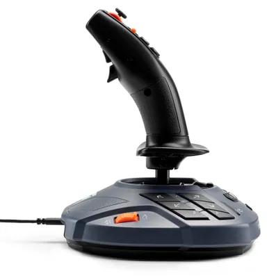 Zdjęcie produktu dla Thrustmaster SimTask FarmStick X, Drążek do maszyn rolniczych, Czarny, Szary, Thrustmaster T128, Thrustmaster T248, 185 mm, 190 mm, 230 mm