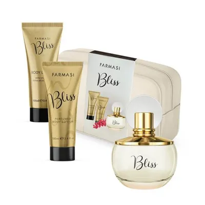 Produktbild von KBruShop Bliss 3 - Set:  (Eau de Parfum 70ml, Duschgel 100ml, Körperlotion 100ml ) Farmasi