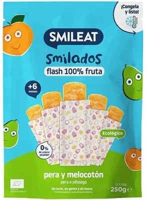 Immagine prodotto di SMILEAT gelato biologico 100% frutta per congelare le pere