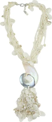 Produktbild von Kurze Kette Arielle mit Muschelanhänger von collezione alessandro