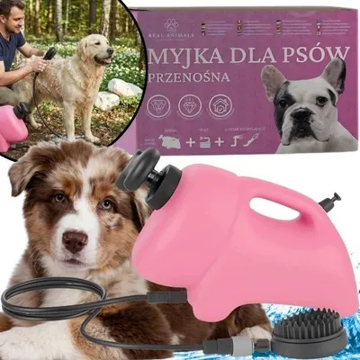 Produktbild von Tragbare 8L manuelle Tierwaschbürste für Hunde und Katzen