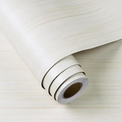 Obrázok produktu pre Fólia v béžovej farbe s imitáciou dreva, šírka 60 cm, dĺžka 5 metrov, samolepiaca.