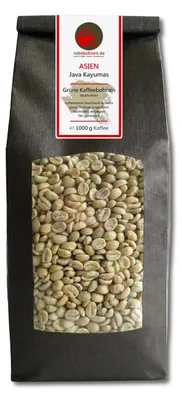 Produktbild von Rohkaffee Arabica Java Kayumas 1000g