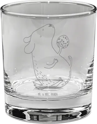 Produktbild von Mr. & Mrs. Panda Longdrinkglas Hund Keks - Transparent - Geschenk, Glas, Leckerli, Hungrig, gravur, Hundeleckerli, Tumbler, für Gin, Hundesnacks, Tierliebhaber