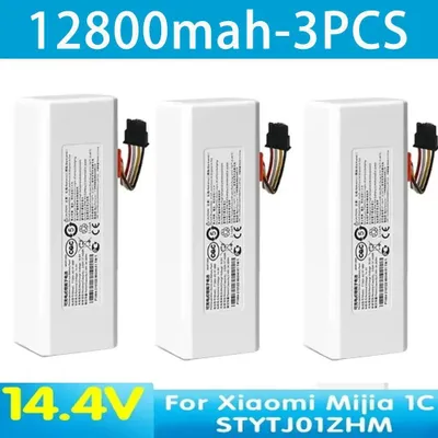 Obrázok produktu pre Batéria pre robotický vysávač 1C STYTJ01ZHM - Li-ion náhradná batéria - 14,4 V, 12800 mAh - Súprava 3 batérií