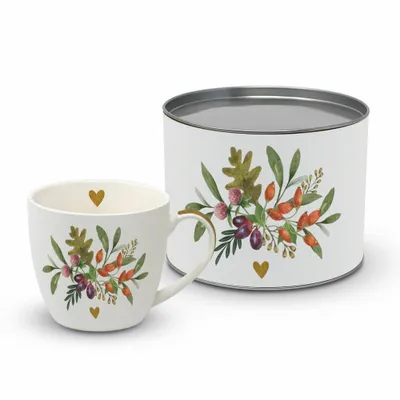 Immagine prodotto di PPD Forest Herbs Big Mug, Tasse, Becher, Kaffeebecher, Teetasse, in Geschenkbox, New Bone China, 450 ml, 164002413