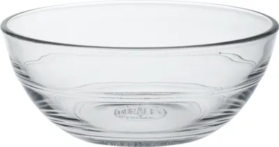 Produktbild von Duralex Lys Bol Schale, Salatschale, Schüssel, 10.5cm, 210ml, Glas, transparent, 1 Stück