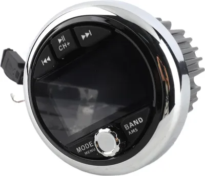 Obrázek produktu pro Bluetooth Marine Radio 12V hliníková slitina Dust Proof Lossless Music Digital Media MP5 Player pro jachty RV Boat