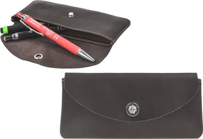 Produktbild von Sonnenleder Stiftetui Leder Schlamper Stifteetui Etui Tasche Hawel mocca 801-406-77