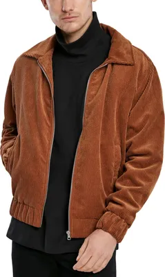 Produktbild von Urban Classics - Boxy Corduroy Kord Jacke braun - M
