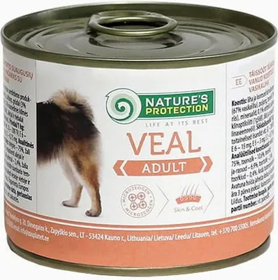 Image de Nourriture humide NATURE'S PROTECTION Adult Dinde Bœuf 200 g