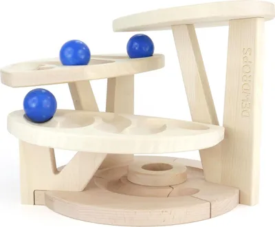 Immagine prodotto di Giocattolo in legno Bajo marble run Dewdrop - design naturale