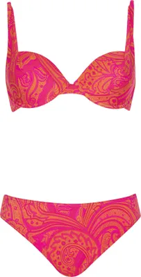 Produktbild von OLYMPIA Bikini Pink 40B mit Softschalen, Formbügeln und verstellbaren Trägern