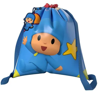 Image de Sac de sport 35 x 30 cm pour enfants avec cordon de serrage