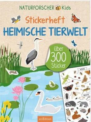 Obrázok produktu pre Naturforscher-Kids - Stickerheft Heimische Tierwelt