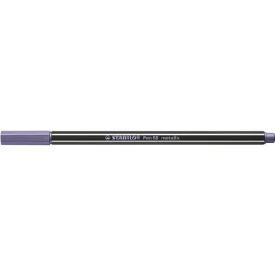 Obrázok produktu pre Prémiové metalické fixky - STABILO Pen 68 metallic - jedno pero - metalická fialová