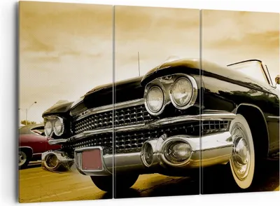 Produktbild von Bild auf Leinwand - Leinwandbild - Auto Chrom Rad - 165x110cm - Wand Bild - Wanddeko - Wandbilder - Leinwanddruck - Bilder - Kunstdruck - Wanddekoration - Leinwand bilder - Wandkunst - CE165x110-0160
