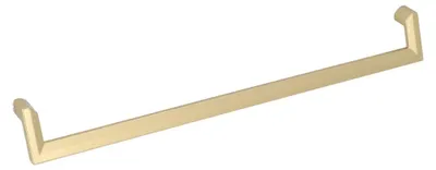 Obrázek produktu pro Madlo na nábytek vyrobené z zinkového slitinového materiálu (zamac), rozteč otvorů 320 mm, povrchová úprava mosaz