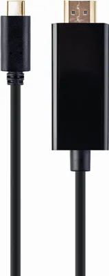 Produktbild von Gembird USB-C zu HDMI Adapter 4K 60Hz 2m schwarz