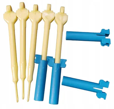 Produktbild von SKC 5er Häkelnadel-Set zum Flechten von Gummibändern