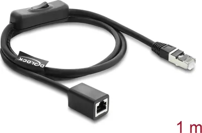 Obrázek produktu pro DeLOCK 81564, 1 m, Cat6, F/UTP (FTP), RJ-45, RJ-45, Černá