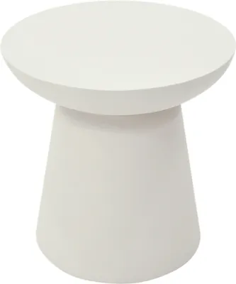Zdjęcie produktu dla Stolik boczny KYLIX wykonany z betonu , elegancki , stylowy , 50,8 x 50,8 x 50,8 cm
