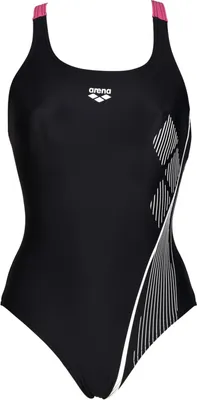 Produktbild von Arena Women's Swimsuit Swim Pro Back Black-Freak Rose 38