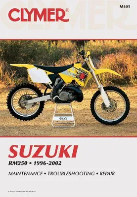 Produktbild von Suzuki RM250 Motorcycle (1996-2002) Service Repair Manual
