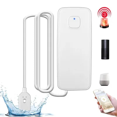 Obrázok produktu pre MEGYAD Senzor úniku vody s alarmom 80 dB a Wi-Fi