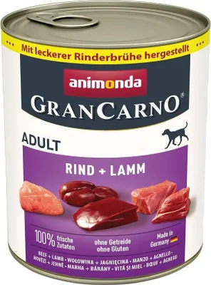 Produktbild von Animonda Gran Carno  Adult Rind + Lamm 800 g