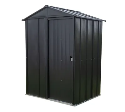 Produktbild von Spacemaker Metall Gerätehaus 54 | Grau | 122x151x198 cm