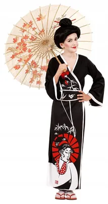 Produktbild von "GE" (Kimono, Gürtle, Stäbchen) - Größe: 140 cm / 8-10 Years