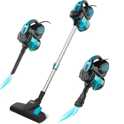 Image de Aspirateur, puissance d'aspiration 18Kpa, aspirateur à main, bleu, EU