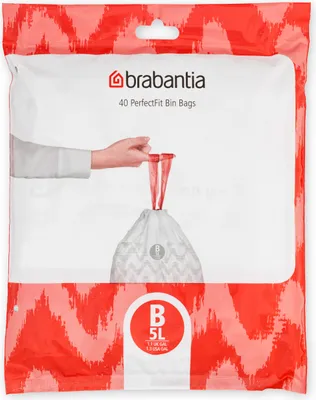 Produktbild von Brabantia PerfectFit Müllbeutel Codierung B (5-7 Liter)