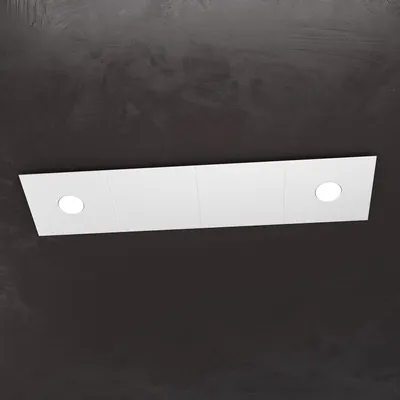 Immagine prodotto di Applique Moderna 4 Moduli Eccentric Metallo Grigio 2 Luci Gx53