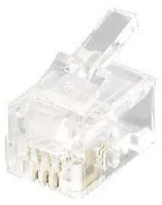 Productafbeelding van Modulaire stekker RJ11, 4P4C (6-polig)