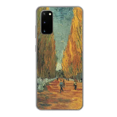 Produktbild von MuchoWow® Handyhülle Schutzhülle Hülle für Samsung Galaxy S20 Elysische Felder - Vincent van Gogh Silikon Softcase Handy Hülle - Bild