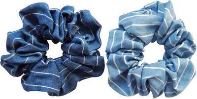 Produktbild von XXL Scrunchie Haargummi Set - 2x Stoff Haargummis Zopfhalter Zopfgummi Haarteil Haarband Scrunchies Doppelpack (Set 3)