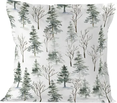 Image de Taie d'oreiller HappyFriday Mystical winter Coloré 80 x 80 cm