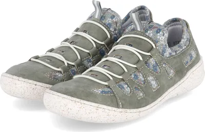 Produktbild von Rieker Slipper Damen Textil & Synthetik GrünGröße:40