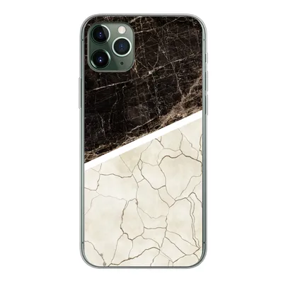 Produktbild von MuchoWow® Handyhülle Schutzhülle Hülle für iPhone 11 Pro Max Marmor - Struktur - Abstrakt Silikon Softcase Handy Hülle - Schutz