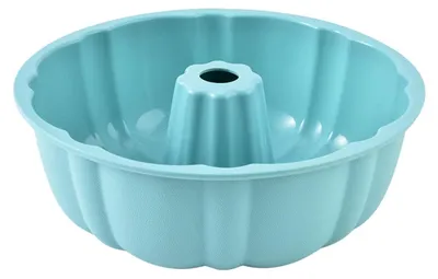 Silikon-Gugelhupfform, blau, Ø 25 cm, antihaftbeschichtet