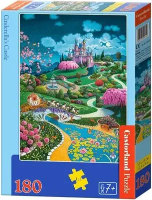 Immagine prodotto di Puzzle 180 Castello di Cenerentola B-018543