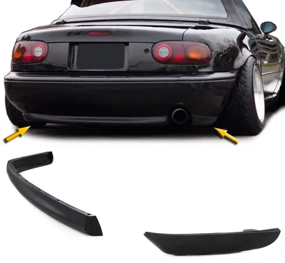 Für Mazda MX5 NA 1989-1998 Heckdiffusor Diffusor Heck unten für Stoßstange in der Farbe von Carparts-Online GmbH