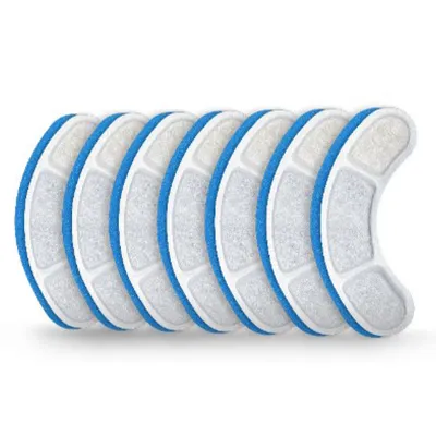 Produktbild von 8x Katzenbrunnen Filter 151x51x18mm Ersatz Aktivkohle Wasserfilter Trinkbrunnen Zubehör