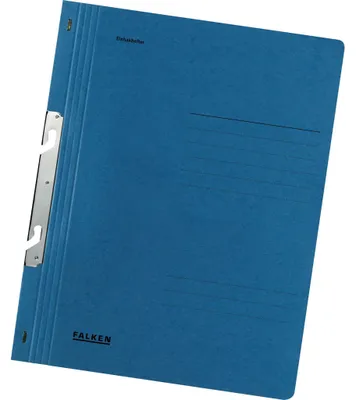 Produktbild von Falken Einhakhefter 80004070 DIN A4 ganzer Deckel Behördenheftung blau