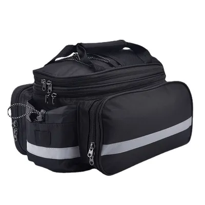 Produktbild von Erweiterbare Mountainbike-Gepäckträgertasche – große Kapazität, multifunktional und wasserdicht, ideal für lange Fahrten und Radtouren.
